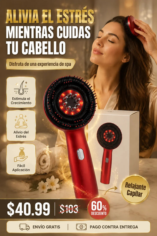 Peine Masajeador Para Cuero Cabelludo